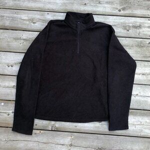 Vintage 90s Patagonia Capilene Expedition Weight Fleece Zip T XL